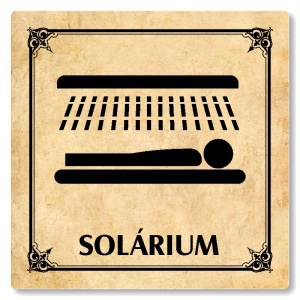 Solárium, 80x80mm, pergamen, Nebraska